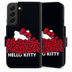 Sideflip mit langer Lasche schwarz