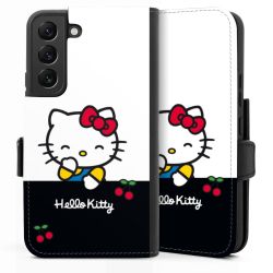 Sideflip mit langer Lasche schwarz