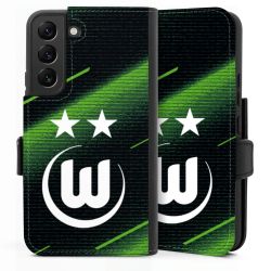 Sideflip mit langer Lasche schwarz