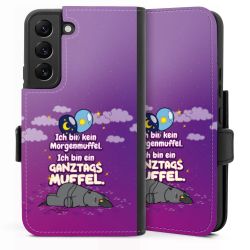 Sideflip mit langer Lasche schwarz