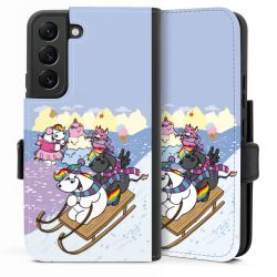 Sideflip mit langer Lasche schwarz