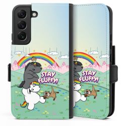 Sideflip mit langer Lasche schwarz