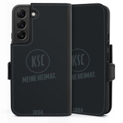 Sideflip mit langer Lasche schwarz