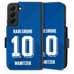 Sideflip mit langer Lasche schwarz