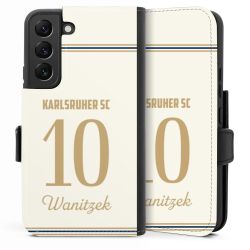 Sideflip mit langer Lasche schwarz