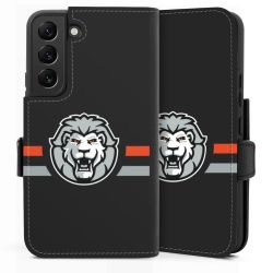 Sideflip mit langer Lasche schwarz