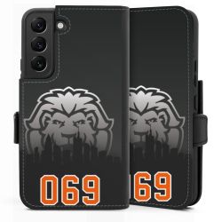 Sideflip mit langer Lasche schwarz