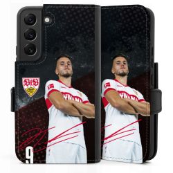 Sideflip mit langer Lasche schwarz