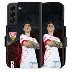 Sideflip mit langer Lasche schwarz