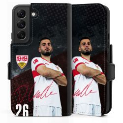 Sideflip mit langer Lasche schwarz