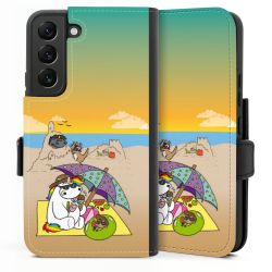 Sideflip mit langer Lasche schwarz