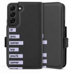 Sideflip Fodral med flap svart