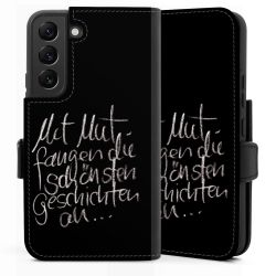 Sideflip mit langer Lasche schwarz