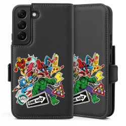 Sideflip Fodral med flap svart