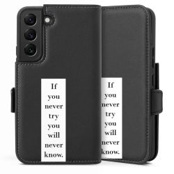 Sideflip Fodral med flap svart