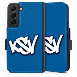 Sideflip mit langer Lasche schwarz