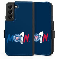 Sideflip mit langer Lasche schwarz