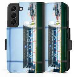 Sideflip mit langer Lasche schwarz