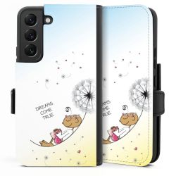 Sideflip mit langer Lasche schwarz