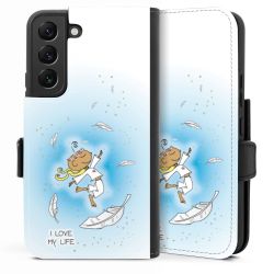 Sideflip mit langer Lasche schwarz