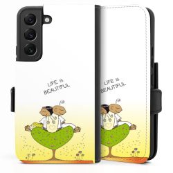 Sideflip mit langer Lasche schwarz