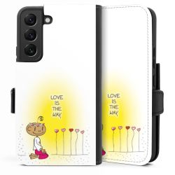 Sideflip mit langer Lasche schwarz