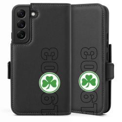 Sideflip mit langer Lasche schwarz