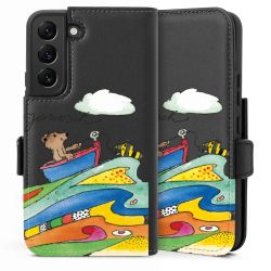 Sideflip Fodral med flap svart