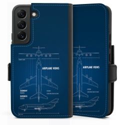 Sideflip Fodral med flap svart