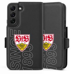 Sideflip mit langer Lasche schwarz