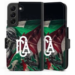 Sideflip mit langer Lasche schwarz