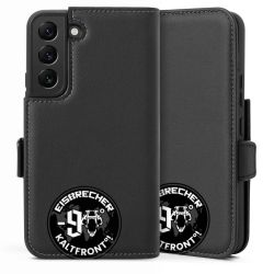 Sideflip mit langer Lasche schwarz