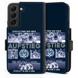 Sideflip mit langer Lasche schwarz