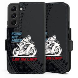 Sideflip mit langer Lasche schwarz