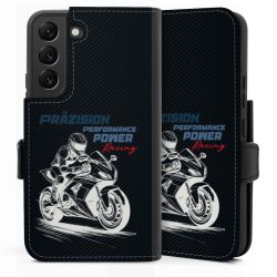 Sideflip mit langer Lasche schwarz