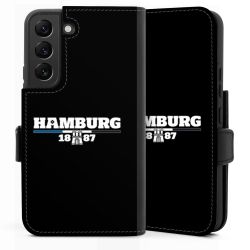 Sideflip mit langer Lasche schwarz