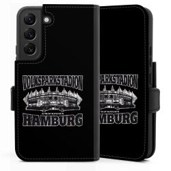 Sideflip mit langer Lasche schwarz