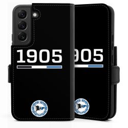 Sideflip mit langer Lasche schwarz