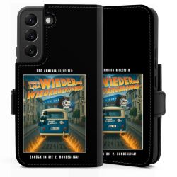 Sideflip mit langer Lasche schwarz