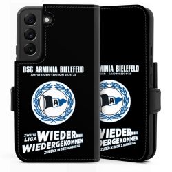 Sideflip mit langer Lasche schwarz