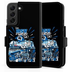 Sideflip mit langer Lasche schwarz