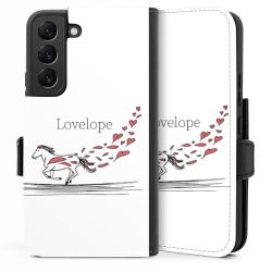 Sideflip Fodral med flap svart