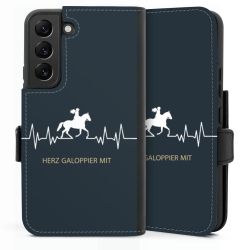 Sideflip Fodral med flap svart