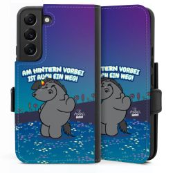 Sideflip mit langer Lasche schwarz