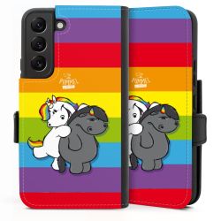 Sideflip mit langer Lasche schwarz