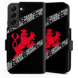 Sideflip mit langer Lasche schwarz