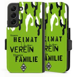 Sideflip mit langer Lasche schwarz