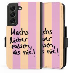 Sideflip mit langer Lasche schwarz