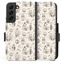 Sideflip Fodral med flap svart