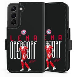 Sideflip mit langer Lasche schwarz